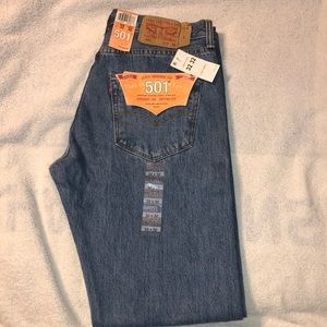 levi’s 501 straight leg button fly 32 32
